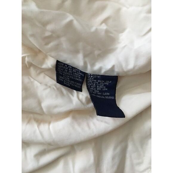 Vtg Y2K Tommy Girl Hilfiger Yellow Jacket Windbreaker Star Bell Sleeves L - Picture 7 of 11